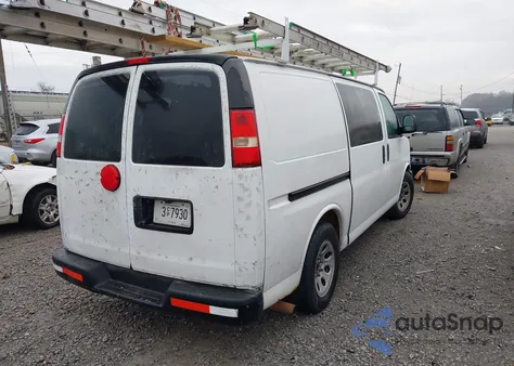 2014 Chevrolet Express 1500 Work Van from USA, damaged, VIN 1GCSGAFX1E1188818